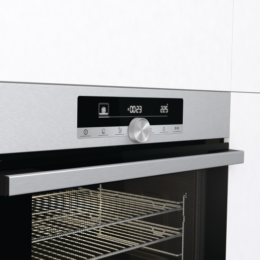 Hisense BSA65332AX Built-In Electric Oven, Inox-Black