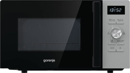 Gorenje Kitchen Microwave Oven 800W + Grill 1000W 20L 11 Programs Digital Screen MO20A4XH Inox