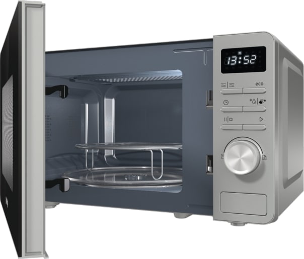 Gorenje Kitchen Microwave Oven 800W + Grill 1000W 23L 11 Programs Digital Screen MO23A4X Inox