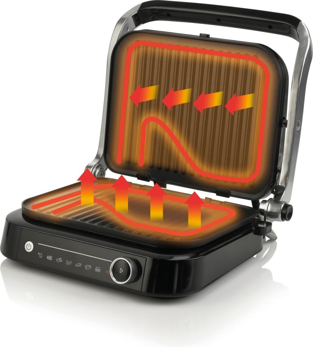 Hisense HCG2100S Contact Grill Toaster