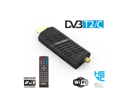 EDISION NANO T265+ mini Terrestrial TV Receiver Decoder DVB-T2
