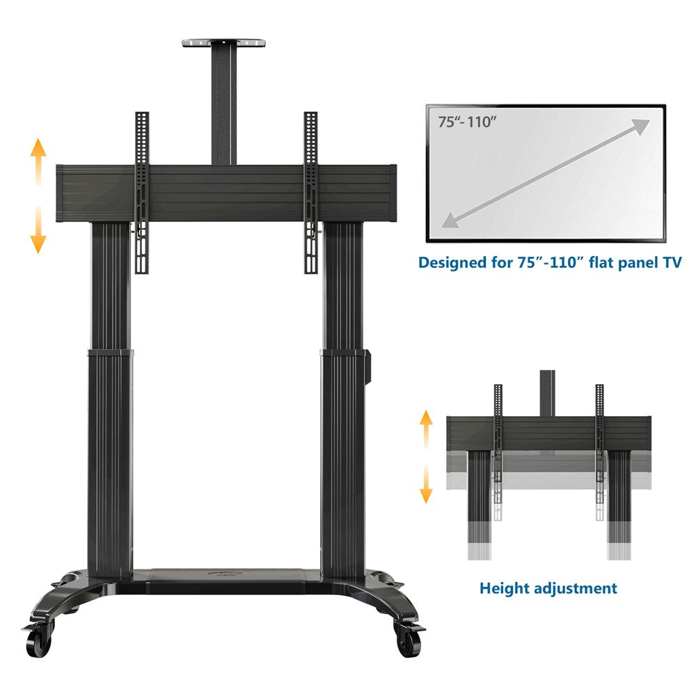 NBMounts Trolley TW100 Motorized 1.7m up to 136kg 110''