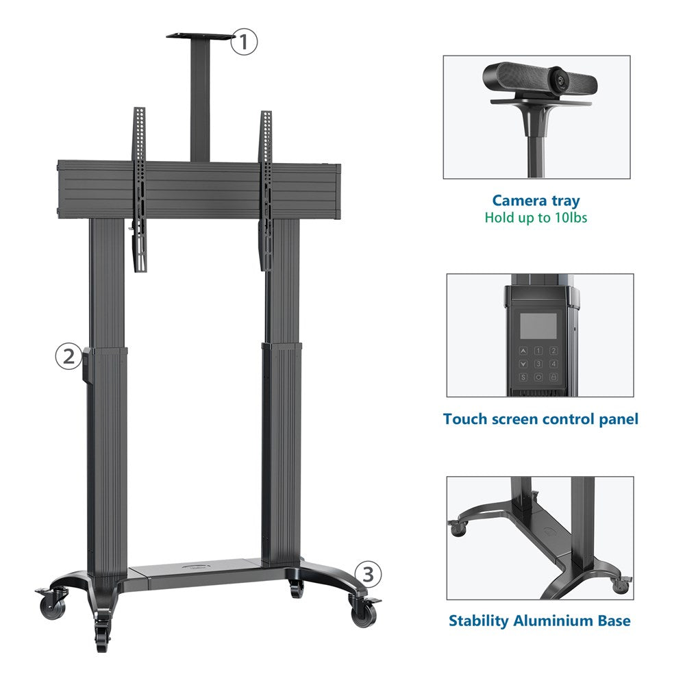 NBMounts Trolley TW100 Motorized 1.7m up to 136kg 110''