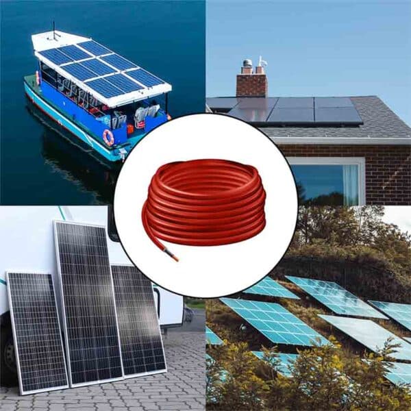 LOGILINK PHC0201 25m RED SOLAR INSTALLATION CABLE (H1Z272-K) 6mm CU