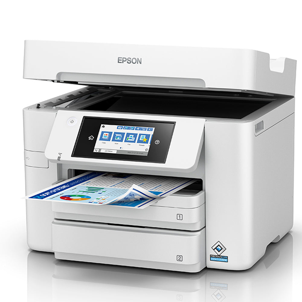 EPSON C11CJ05403 Printer All-In-One with Fax WorkForce Pro WF-C4810DTWF White