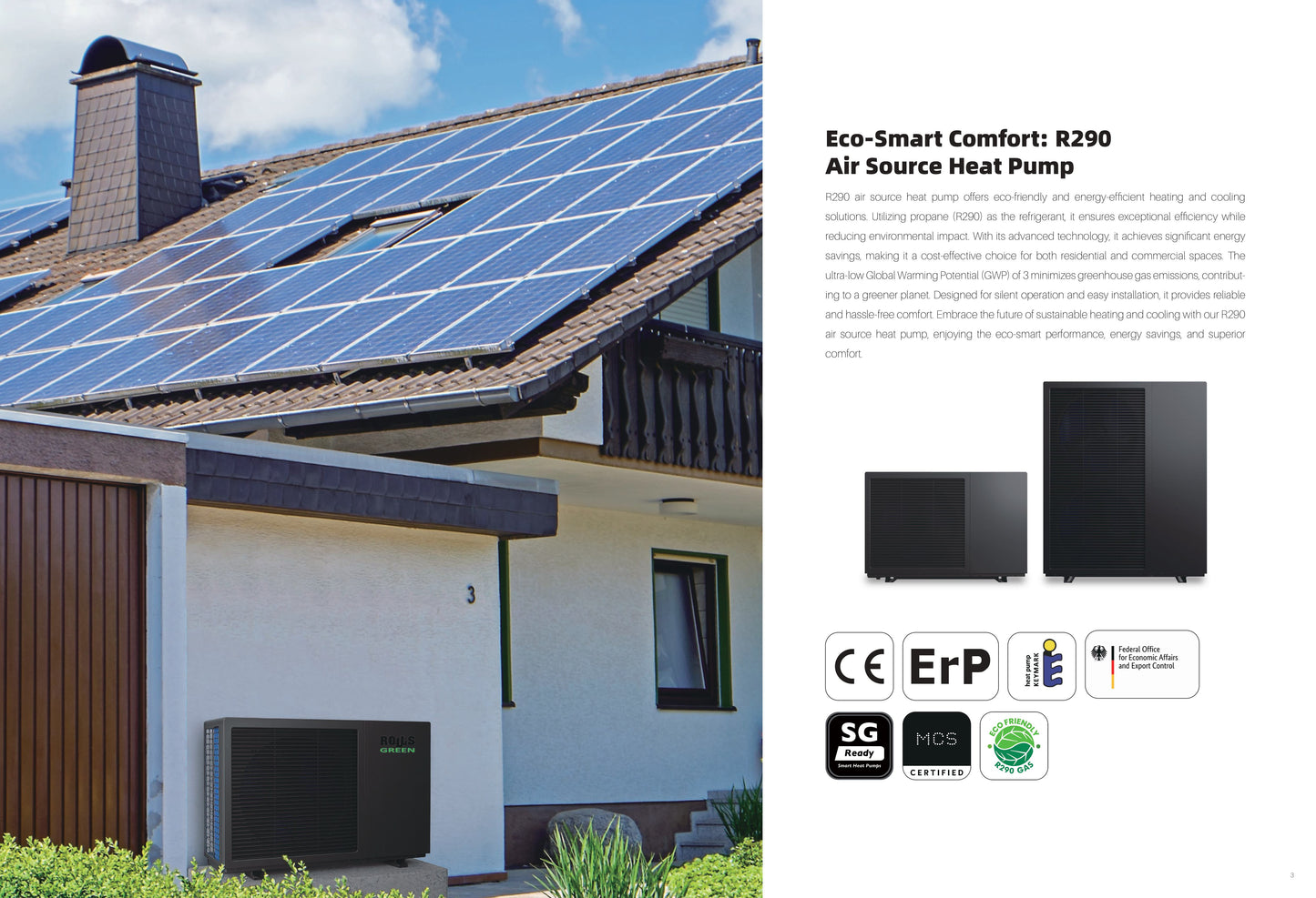Rolls/SolarEast Heat Pump R290 A+++