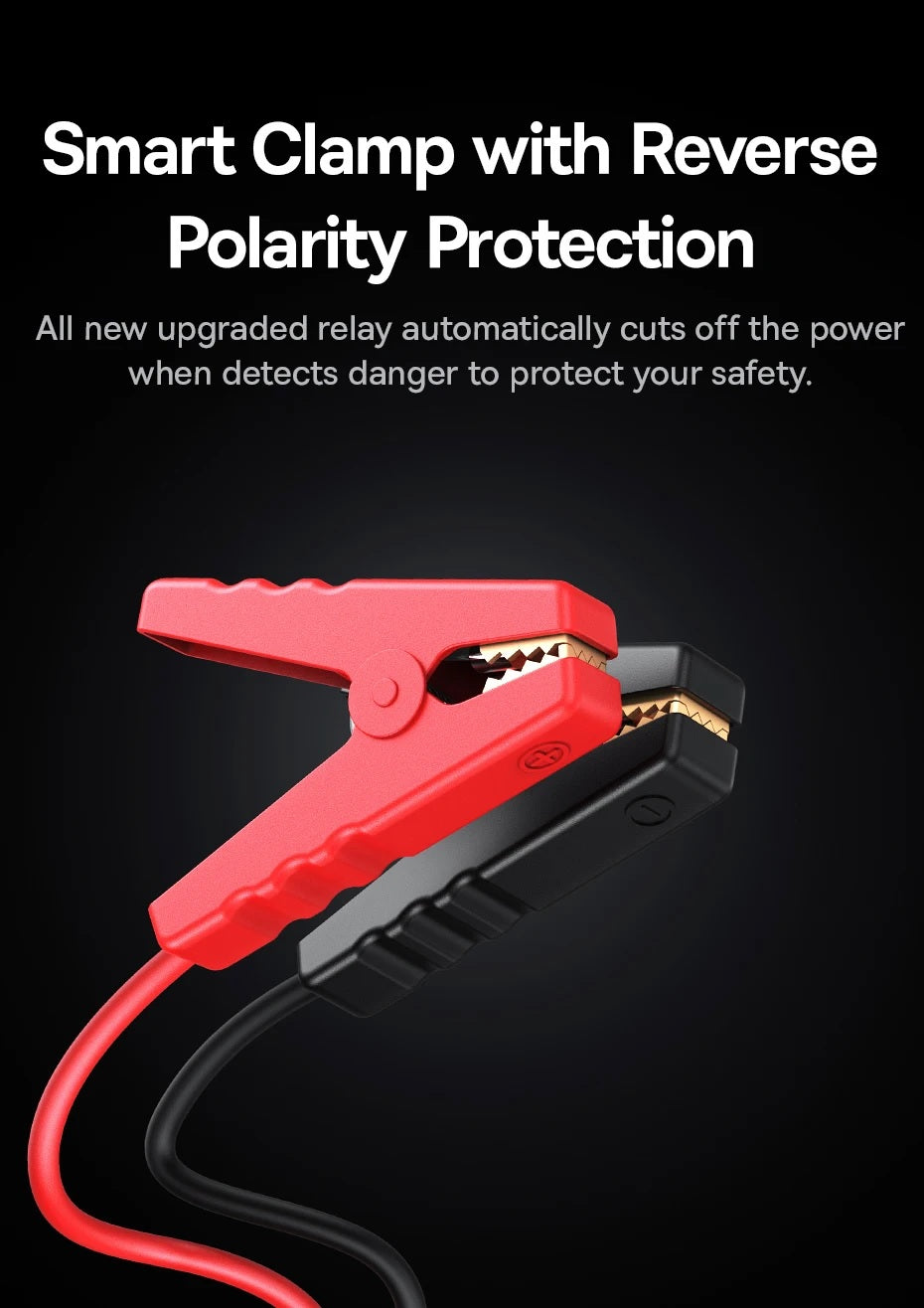 Baseus Car Jump Start Booster & Powerbank 26800maH 3000A
