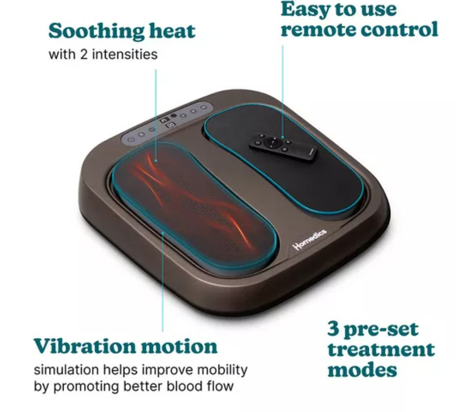 HoMedics Foot Massager Heat & Motion Therapy PSL-2000H (Foot Flow)