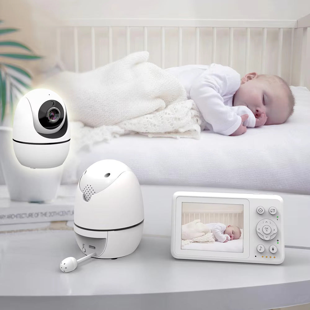 Bonoch BBM12 Portable Baby Monitor 3.2'' and PT Camera with Audio