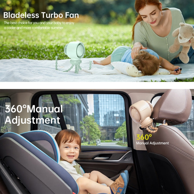 Jisulife Stroller Fan Life2 Green