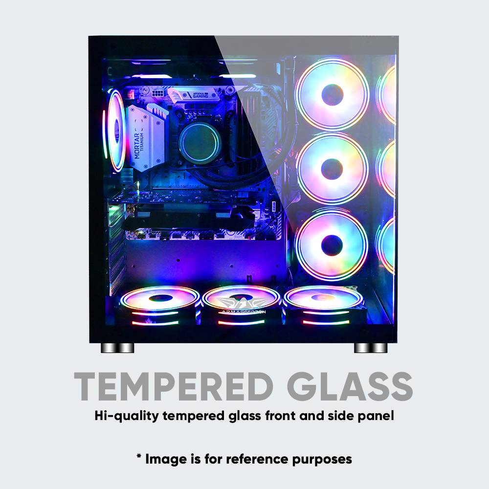 Armaggeddon NIMITZ TR 8000 ATX Gaming Case Black