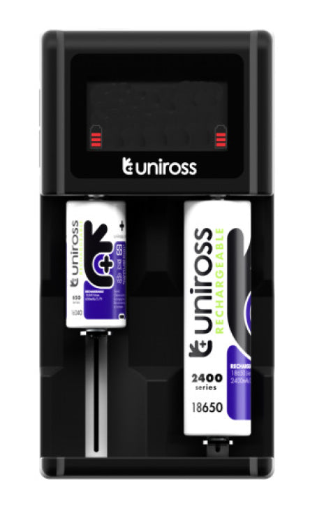 Uniross UCX006 Compact Smart Charger for NiMH and Lithium Batteries