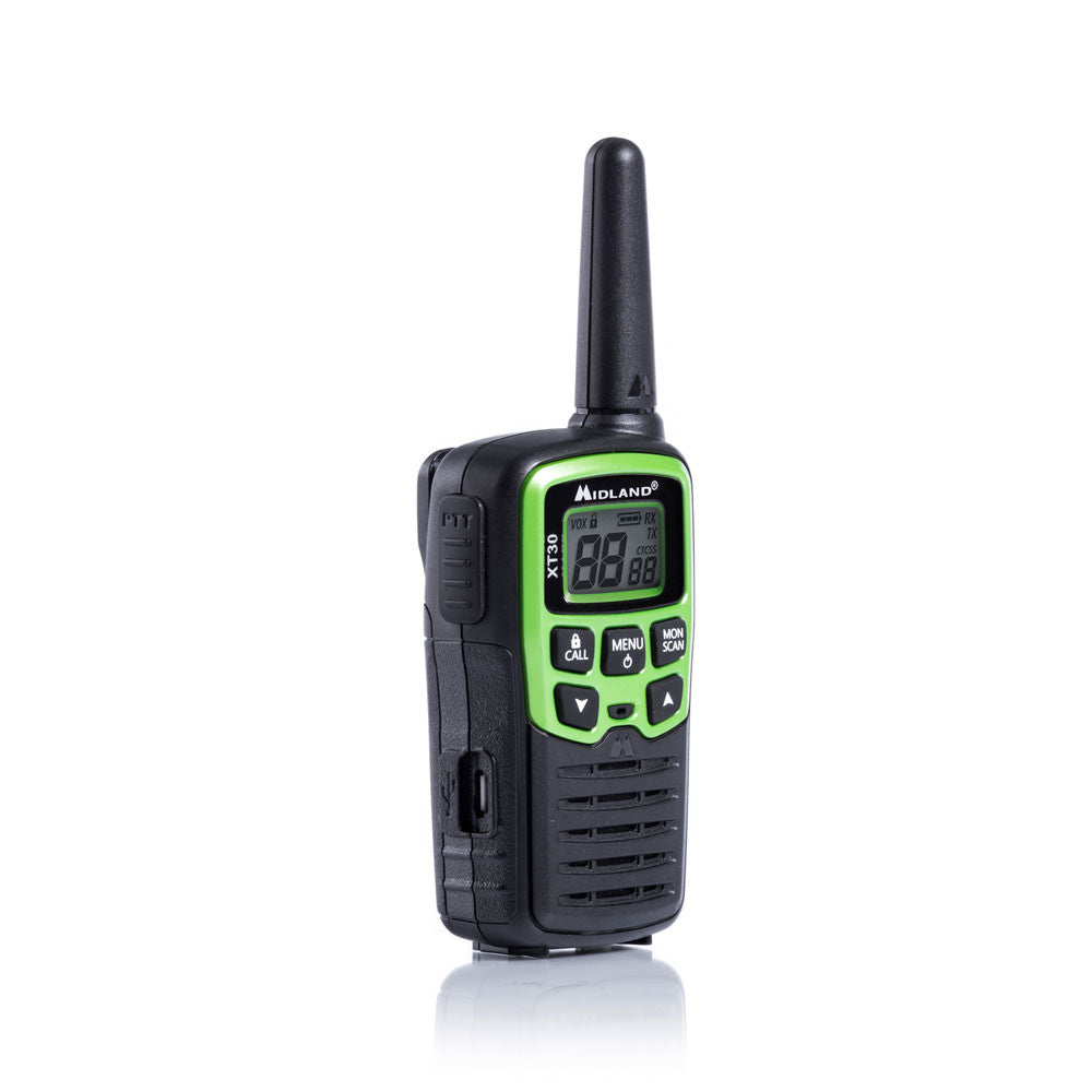Midland XT30 Walkie Talkie with USB Charger (pair)