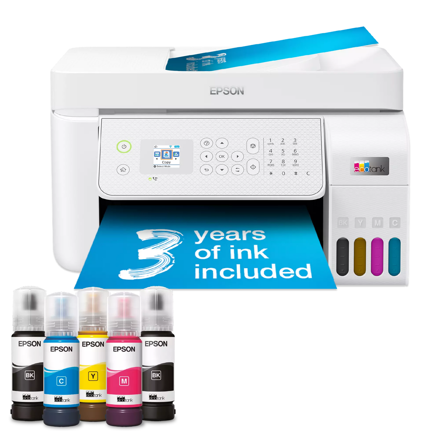 EPSON C11CJ65413 PRINTER ALL IN ONE INKJET COLOR BUSINESS ITS L5316 A4 ECO TANK