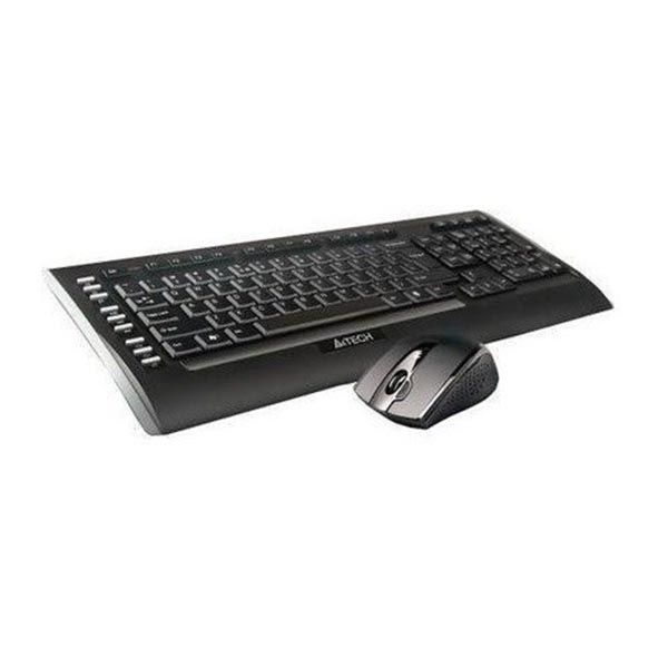 A4TECH 9300F COMBO KEYBOARD & MOUSE SET W/LESS BLACK