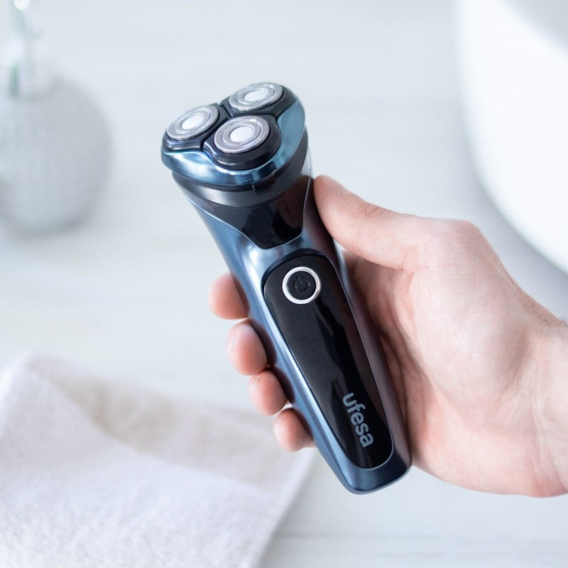UFESA AR3050 CORDLESS ROTARY SHAVER METAL