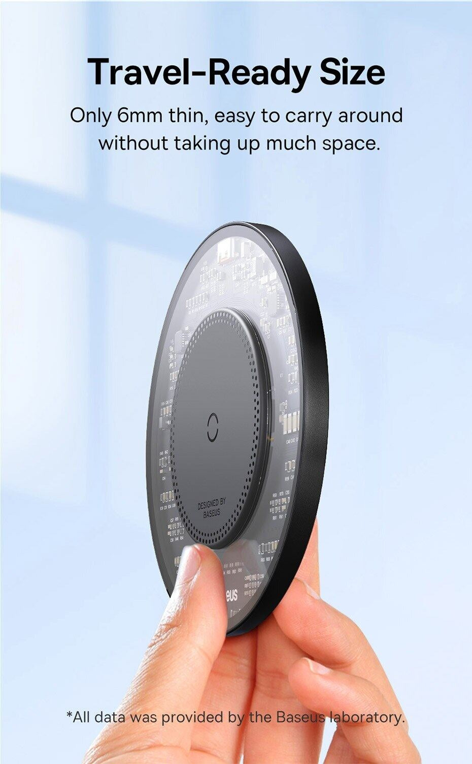 Baseus Wireless Charger 15W SIMPLE 2 Black
