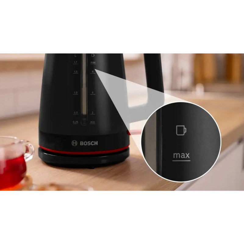 Bosch TWK3M123 MyMoment Kettle 1.7L Black