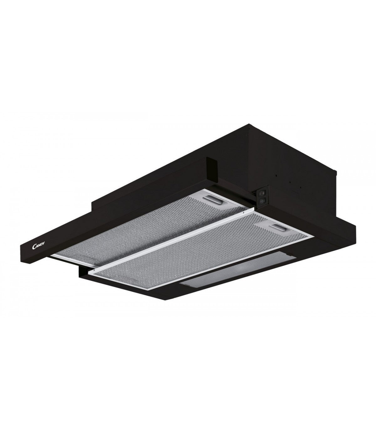 Candy CBT625/2B 60 cm Telescopic Cooker Built-In Hood - Black