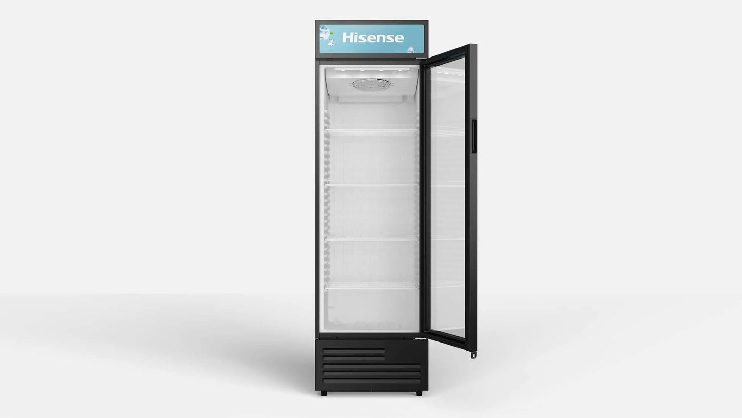 HISENSE CPC381N7ABD Display Refrigerator Black