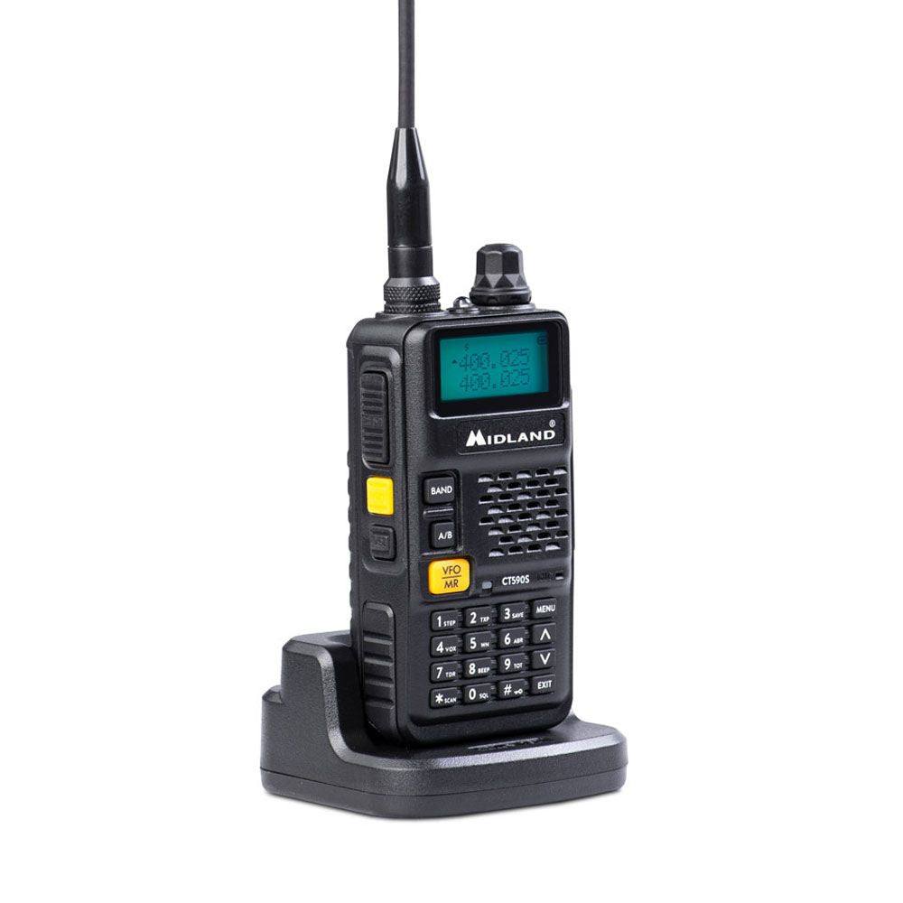 Midland CT590S Dual Band VHF/UHF Amateur Radio Black