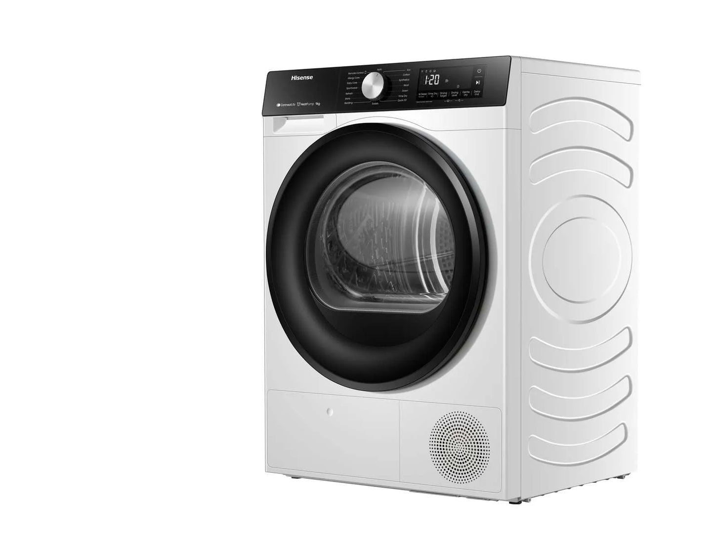 Hisense DH3S902BW3 Tumble dryer, 9kg, White