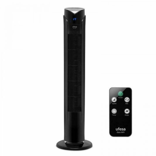UFESA TW1700 OSLO WIFI TOWER FAN 45W BLACK