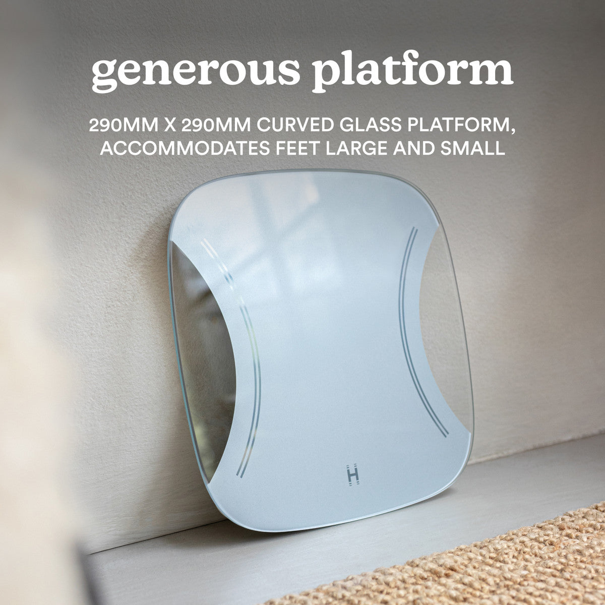 HoMedics SCL-B125 Body Scale Essential Grey