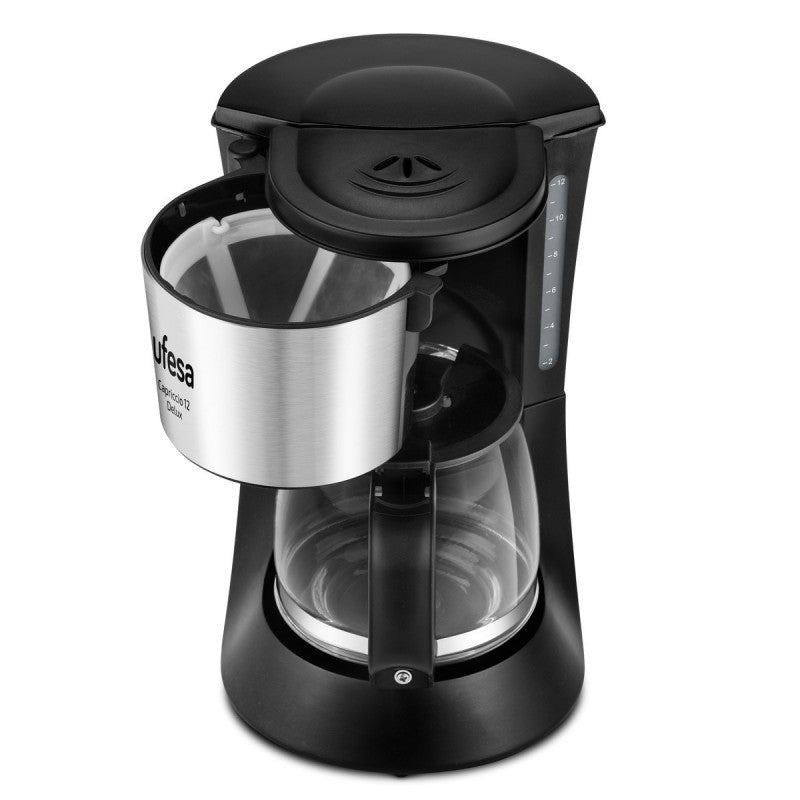 UFESA CG7125 DRIP COFFEE MAKER CAPRICCIO 12 DELUX 680W BLACK