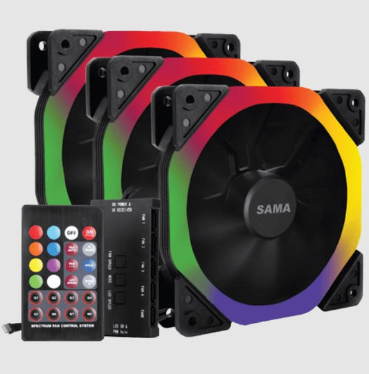 SAMA RGB DUAL RING RAINBOW KIT (3pcs)