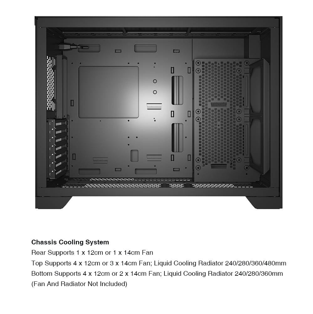 Armaggeddon TESSARAXX APEX 13 AIR Gaming Case Black