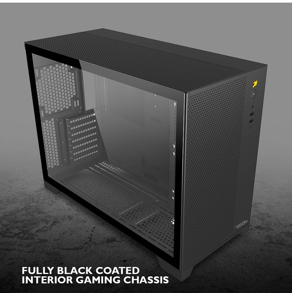 Armaggeddon TESSARAXX APEX 13 AIR Gaming Case Black