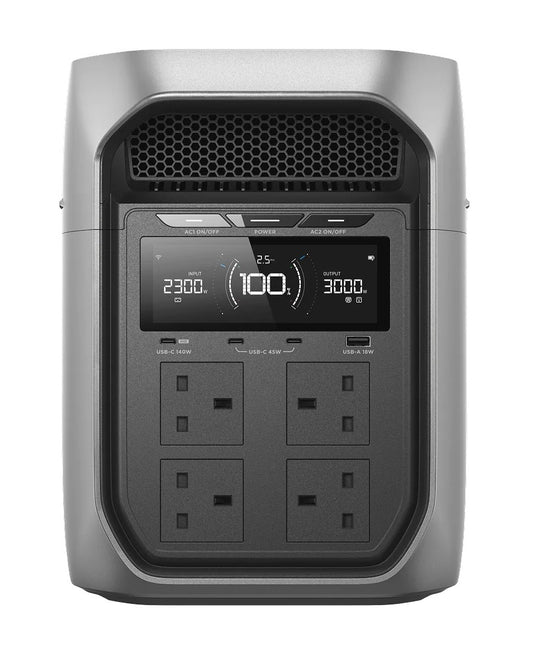 EcoFlow PS DELTA 3 Max Plus Portable Power Station 2048Wh 3000W PV1000W