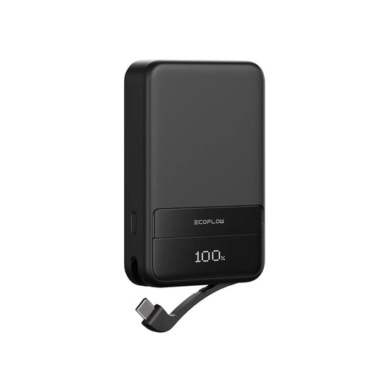 EcoFlow Charge RAPID Magnetic Power Bank 10000mAh Black
