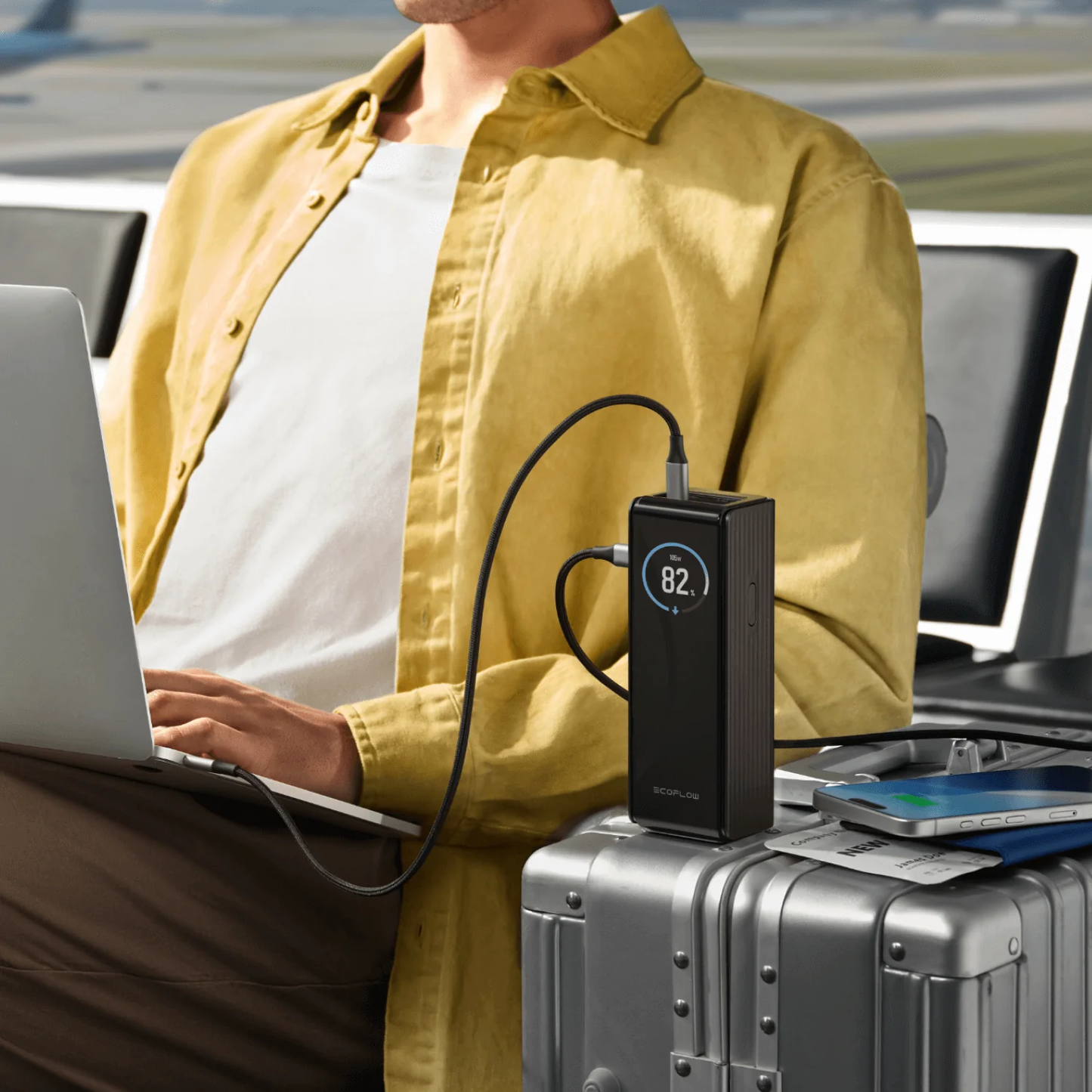 EcoFlow Charge Powerbank RAPID 25000mAh 170W Black