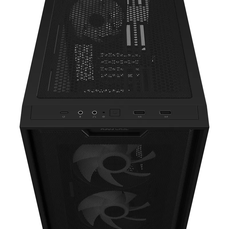 ASUS Gaming Case Micro ATX TG with 4xARGB Fans A21 PLUS Black