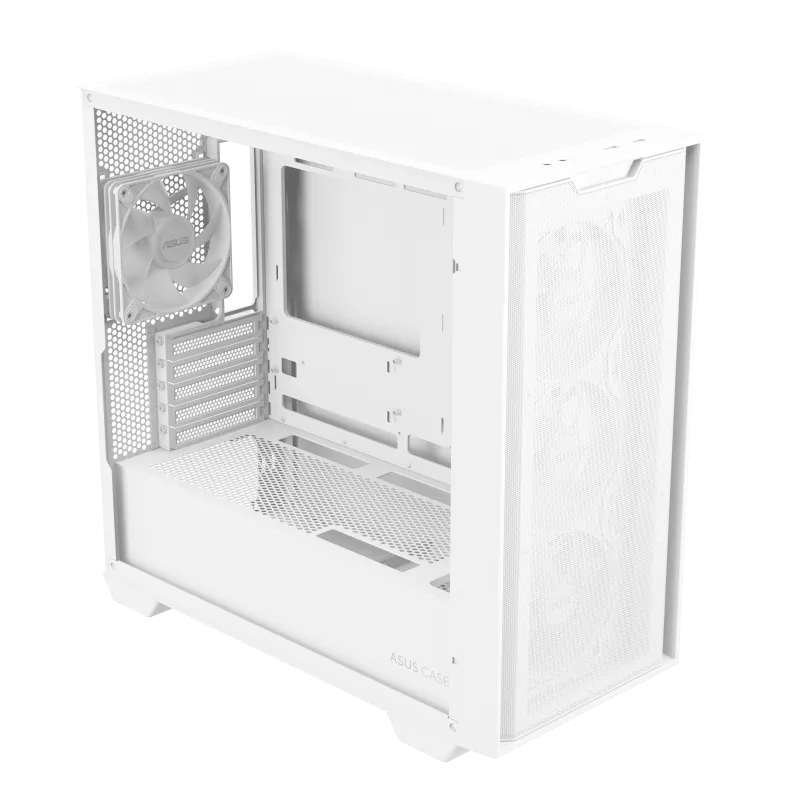 ASUS Gaming Case Micro ATX TG with 4xARGB Fans A21 PLUS White