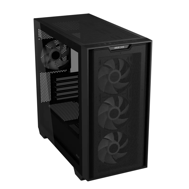 ASUS Gaming Case Micro ATX TG with 4xARGB Fans A21 PLUS Black