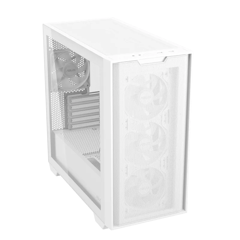 ASUS Gaming Case Micro ATX TG with 4xARGB Fans A21 PLUS White