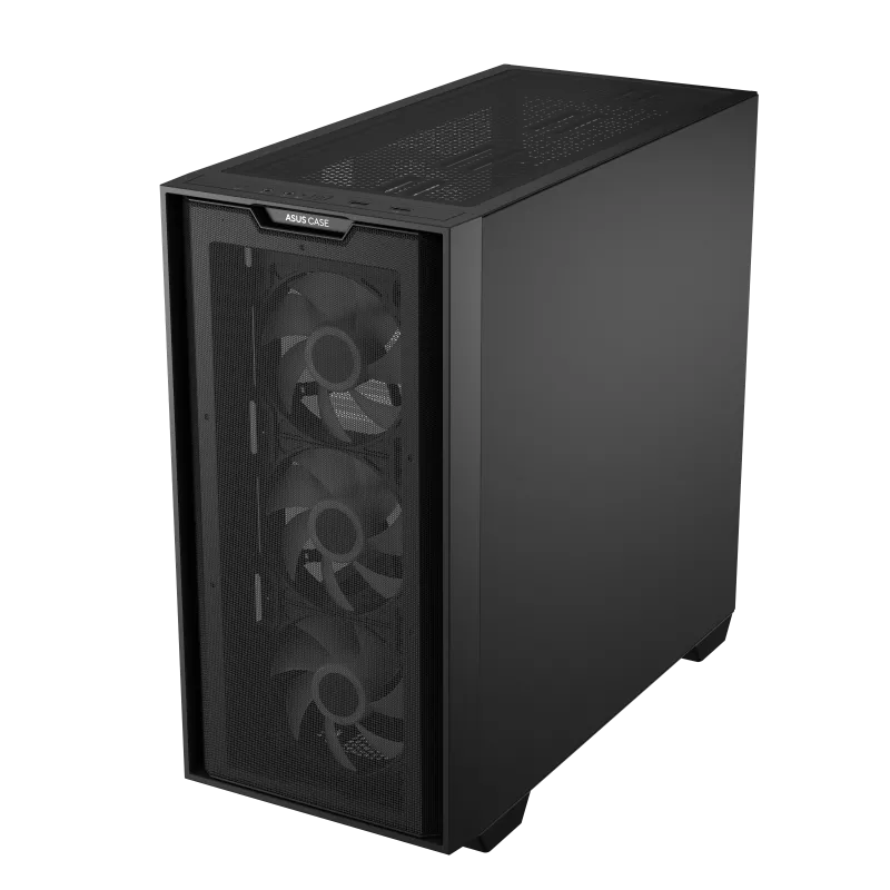 ASUS Gaming Case Micro ATX TG with 4xARGB Fans A21 PLUS Black