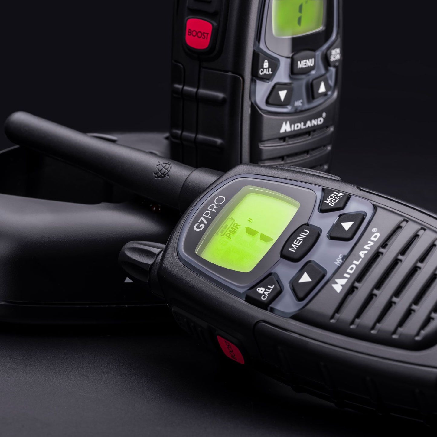 Midland G7 Pro PMR Radio (Pair) with Charging Dock