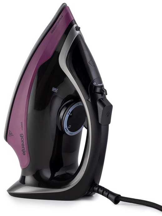 Gorenje Iron Steam Ceramic 2800W 40g/min 450ml SIK2800BKV