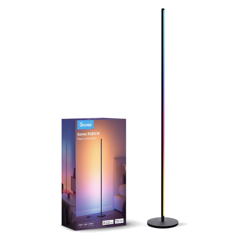 Govee H6076 RGBICW Smart Corner Floor Lamp