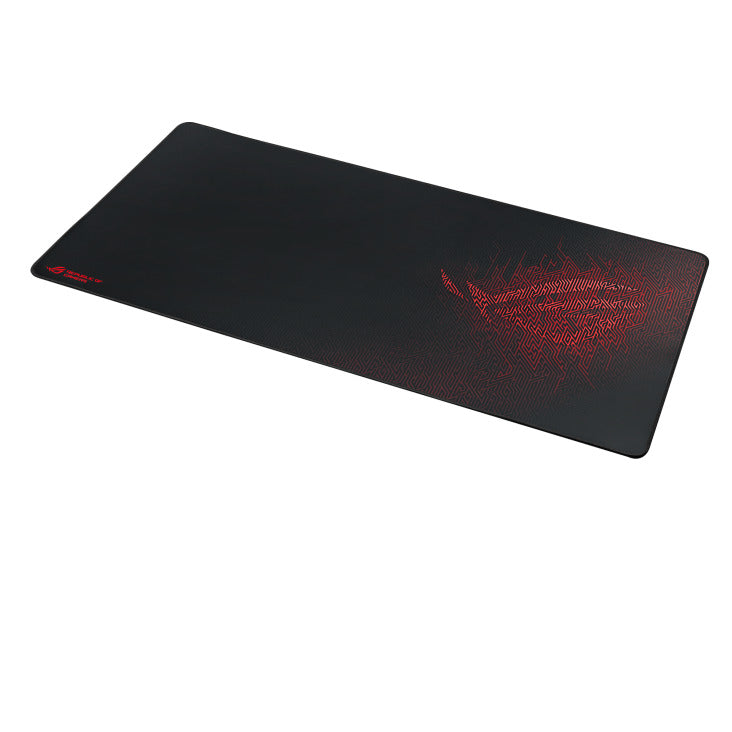 ASUS Gaming Mouse Pad ROG Sheath XL 900x440x3mm Smooth Gliding Fabric Anti-Fray Stitched Edges Non-Slip Red Rubber Base
