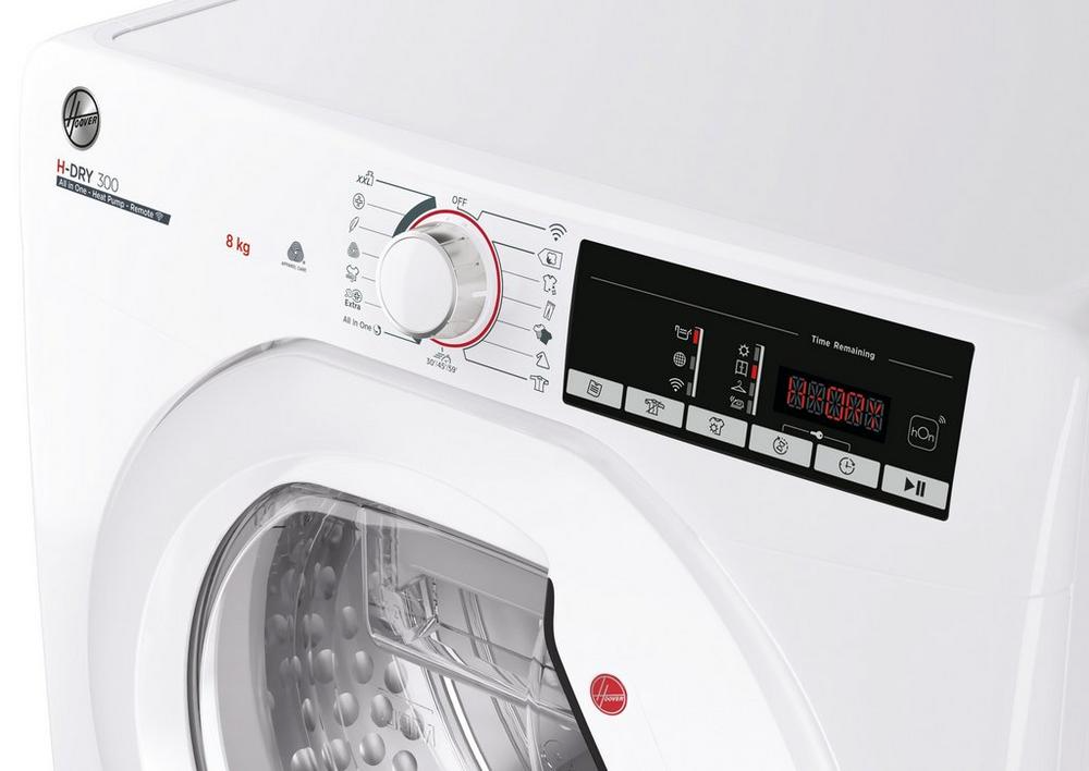 Hoover HLEH8A2TE 8kg Heat Pump Dryer A++ with WiFi