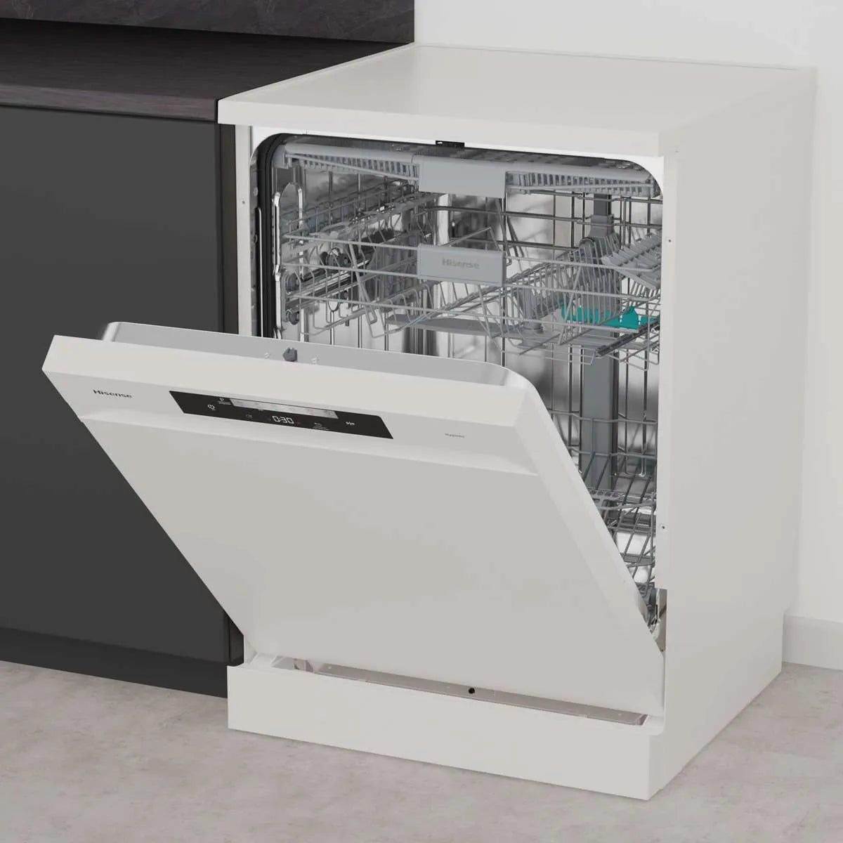 Hisense HS642C90W Freestanding Dishwasher