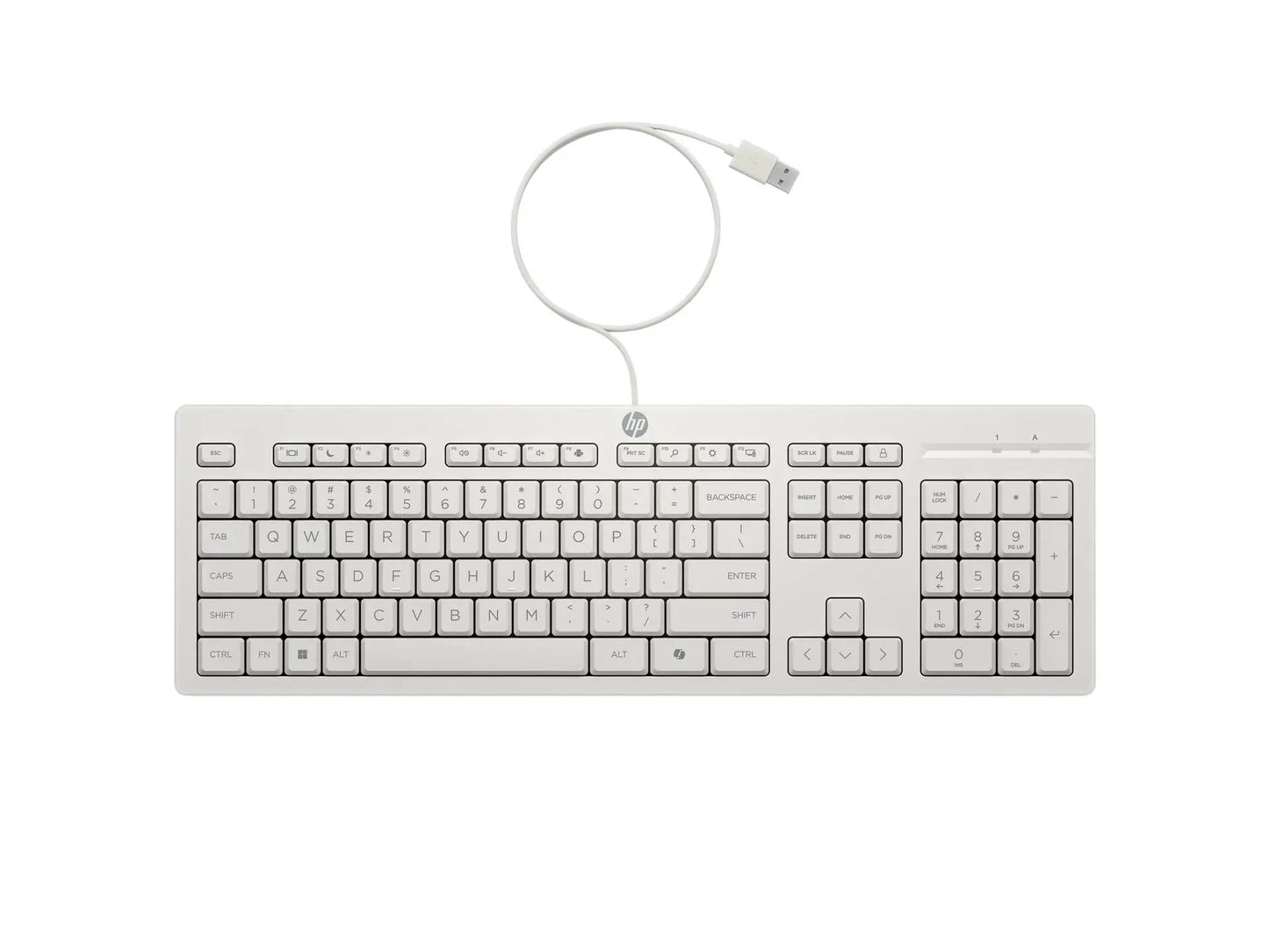 HP AW5S6AA KEYBOARD AND MOUSE 225 WIRED CASHMERE WHITE
