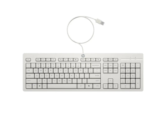 HP AW5S6AA KEYBOARD AND MOUSE 225 WIRED CASHMERE WHITE