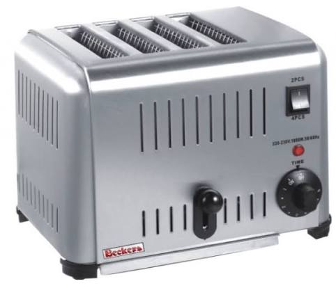 BECKERS  ITALY srl OR ETON EV4 / ET-DS-4 Slices Toaster