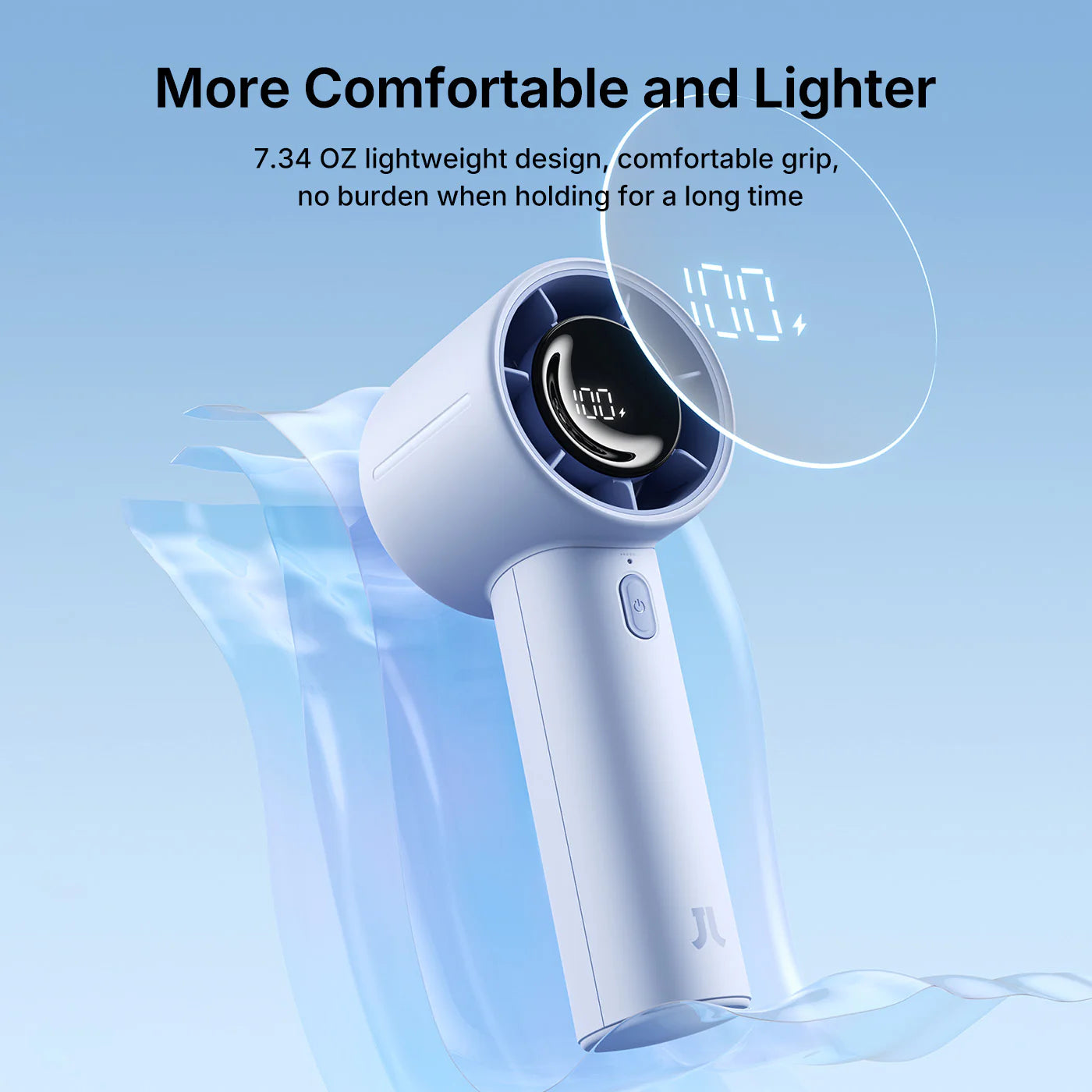 JisuLife Handheld Fan Life10 Grey